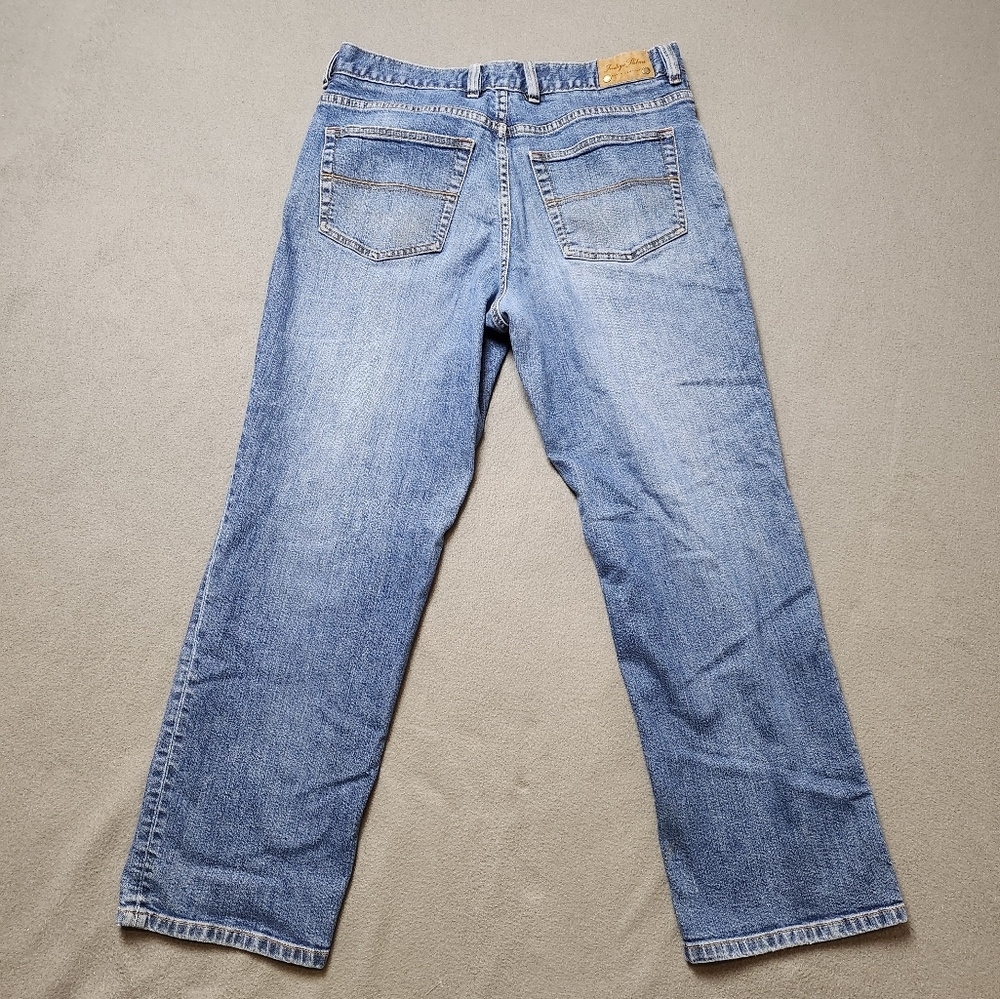 Tommy Bahama Indigo Palms Jeans Mens Sz 34 Original Fit Cotton Blue - Stained